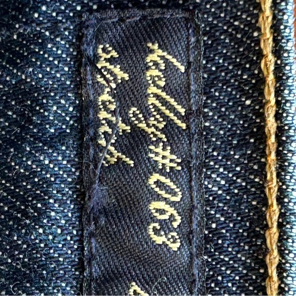 Citizens of Humanity Kelly Low Waist Cropped Straight Leg Jeans Dark Wash 28 - Picture 7 of 9